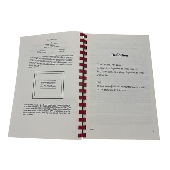 The Cajun Gourmet Afloat & On The Road Cookbook By Carlo DiNapoli 1991 - Picture 4 of 9